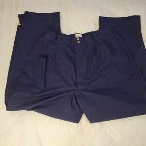 Zero Restriction Mens Gore-Tex Golf Rain Pants Navy Blue Style 100P Large